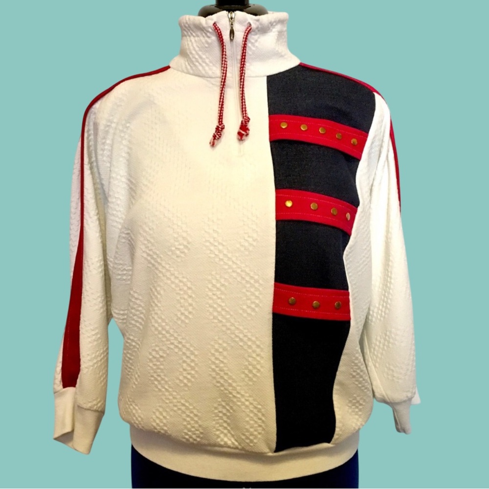 Vintage GRAFF Californiawear Nautical Pullover Yacht Wear